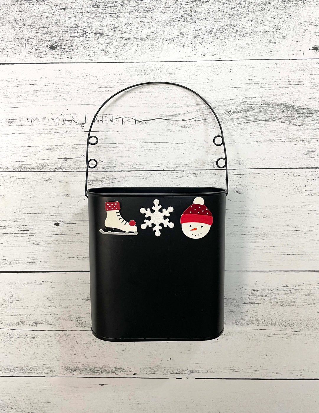 White Glitter Snowflake Magnet by Roeda