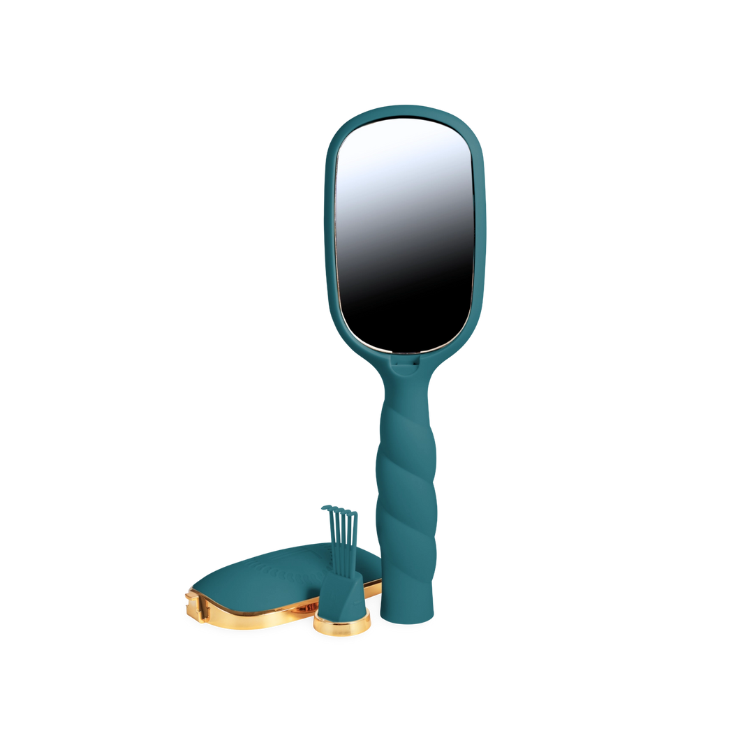 Teal With It Detangler Hair Brush for Fine Hair by Teleties