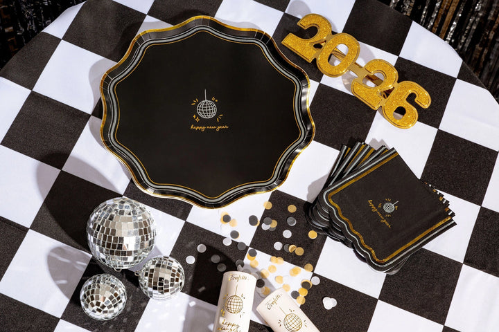 New Years Icon Cocktail Napkins