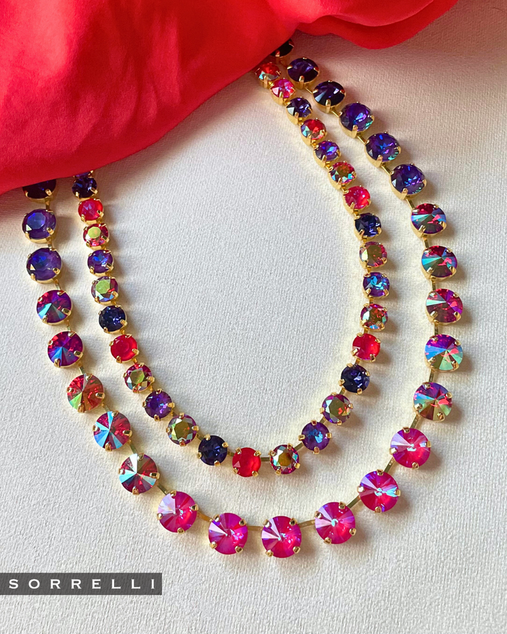 Mara Tennis Necklace - Red by Sorrelli