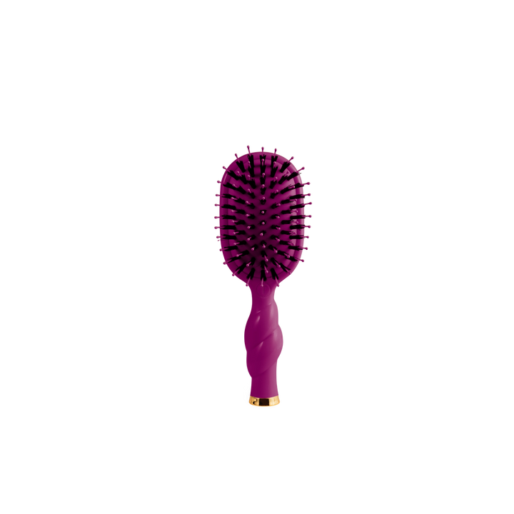 Mulberry Mini Boar Bristle Hair Brush by Teleties