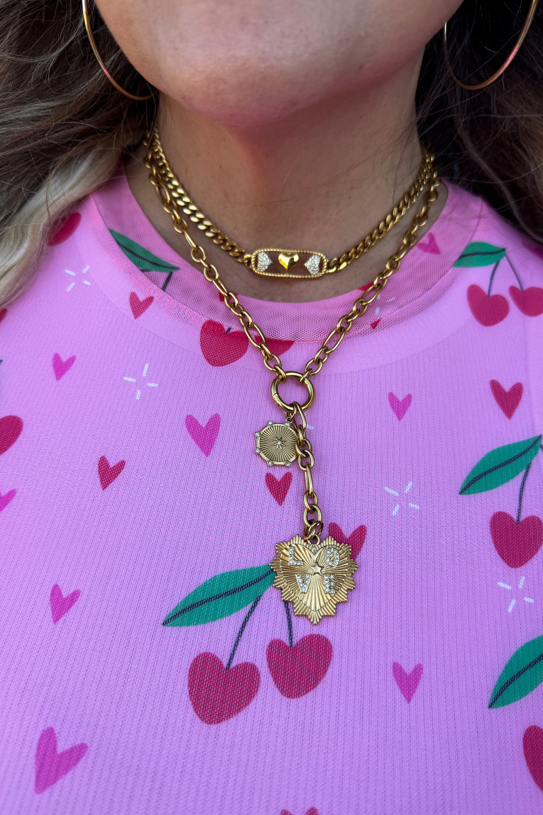 Heart to Heart Necklace by Blakeley