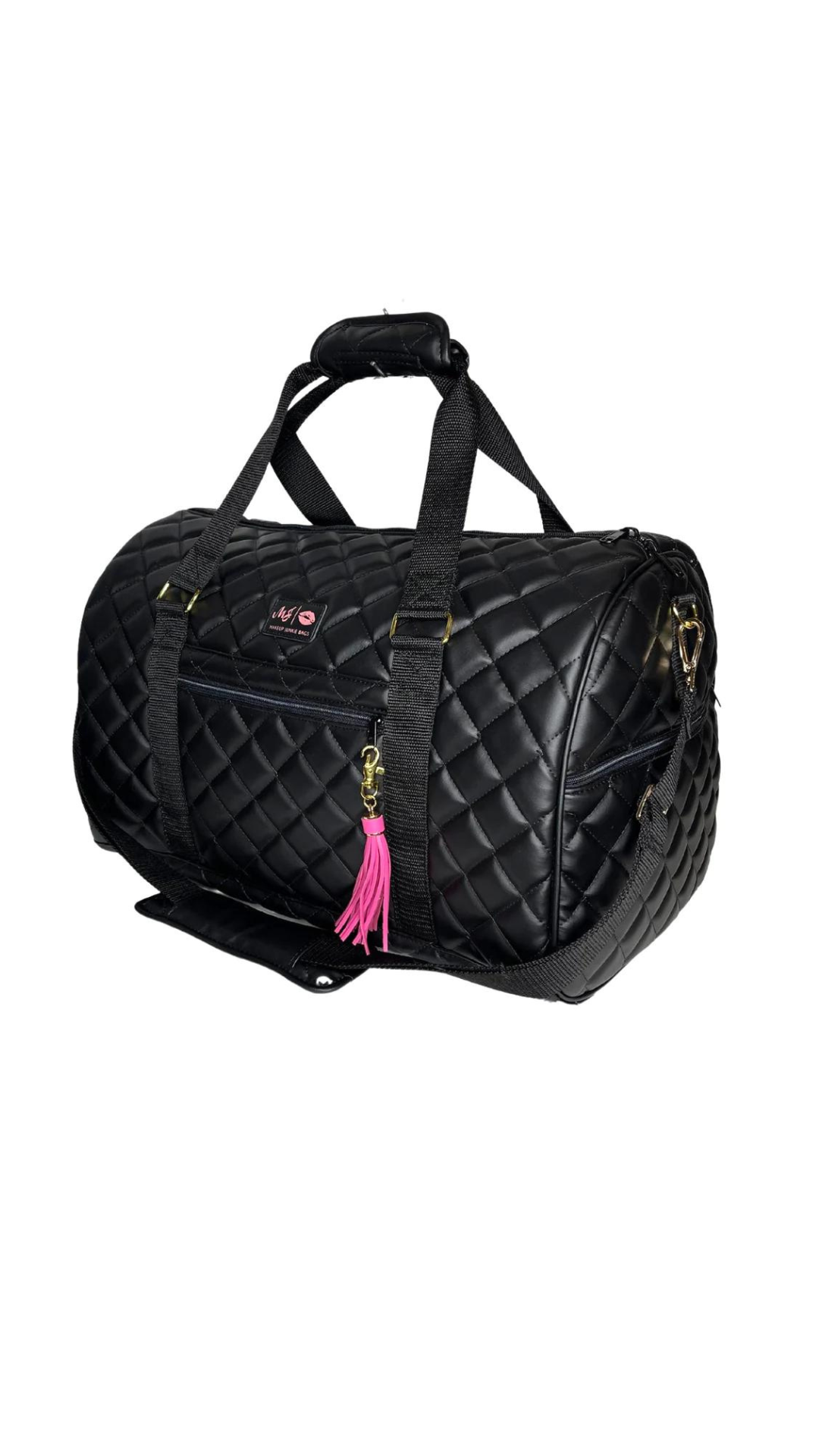 Live Takeover: Quilted Onyx Duffel by Makeup Junkie (Ships in 4-5 weeks)