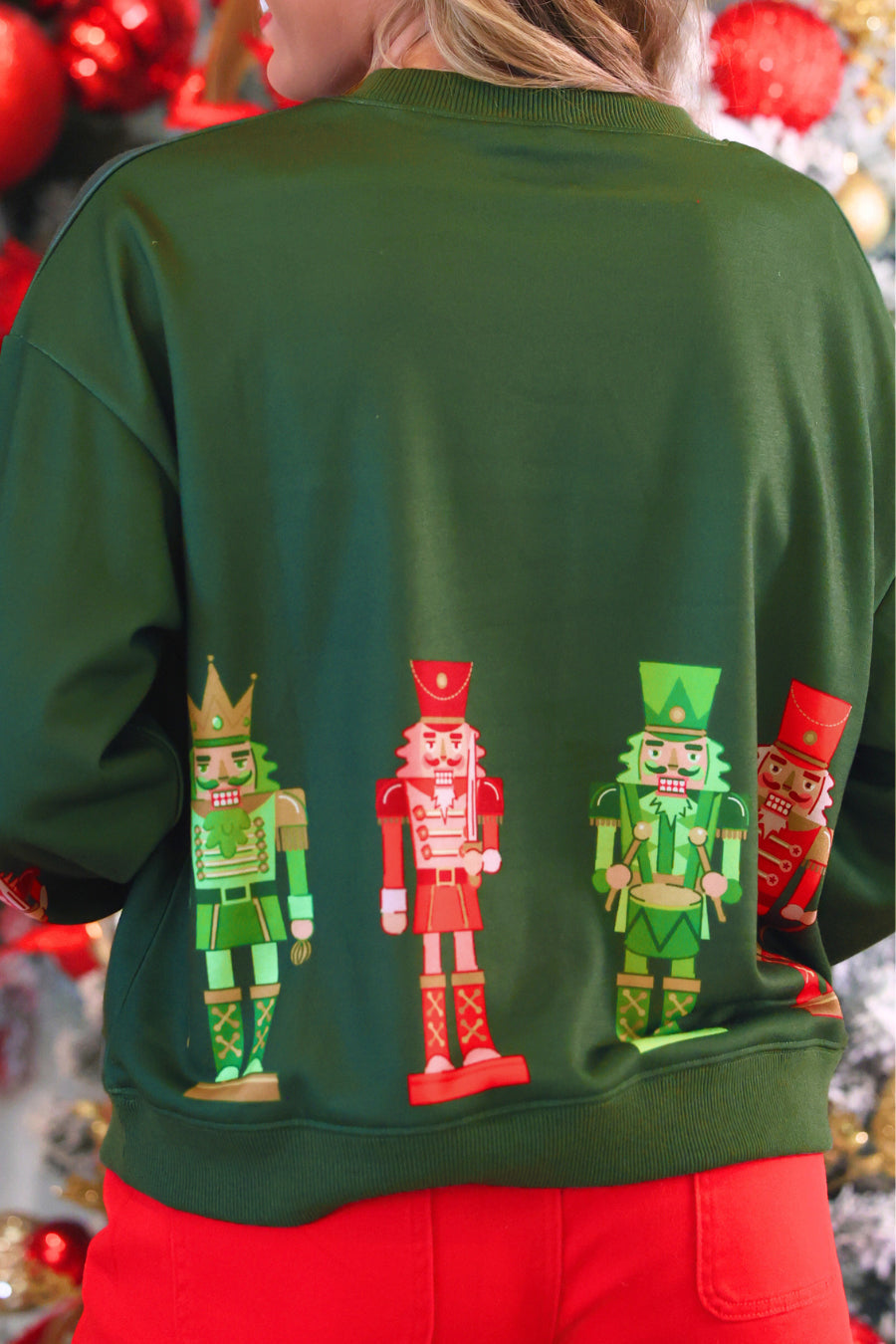 Nutcracker French Terry Pullover by Jess Lea (PREORDER: Ships in October)