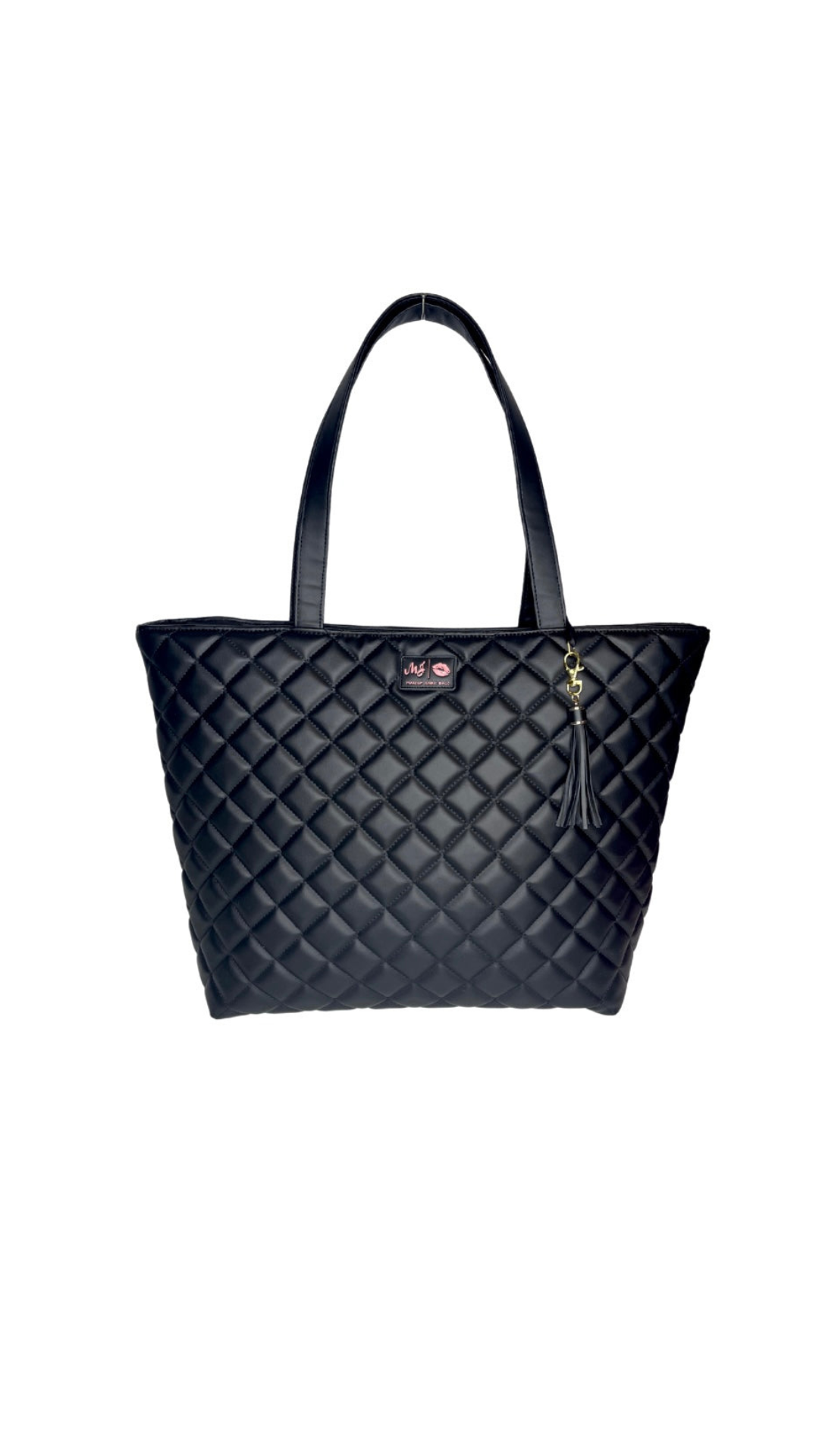 Live Takeover: Quilted Onyx Tote by Makeup Junkie (Ships in 4-5 weeks)