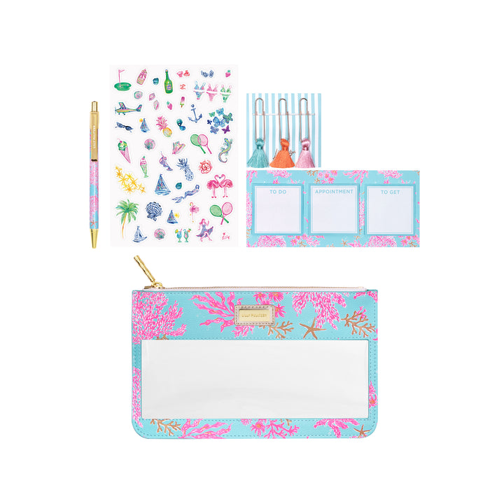Agenda Bonus Pack by Lilly Pulitzer - Royal Coral