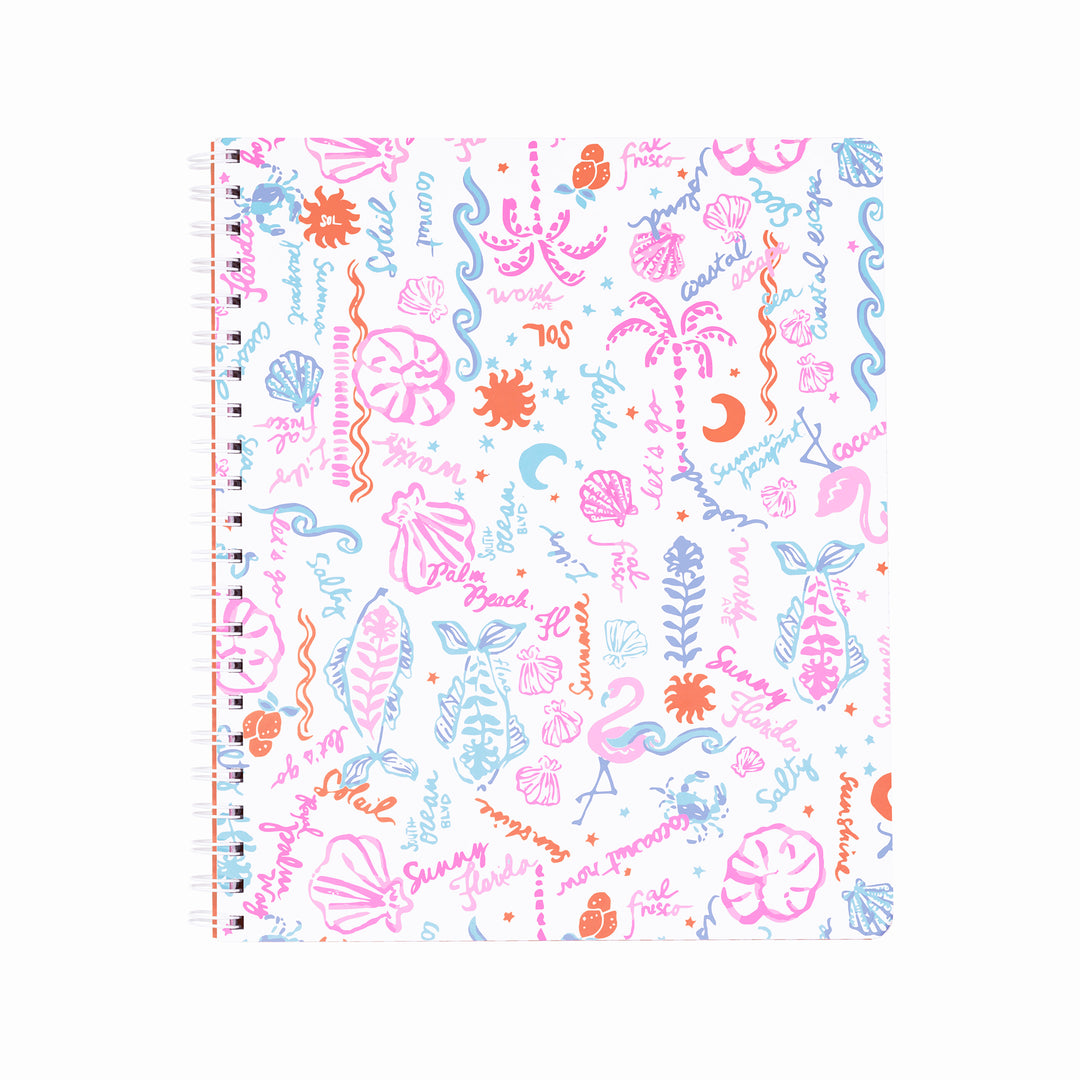 Large Notebook by Lilly Pulitzer - Summer Serenade