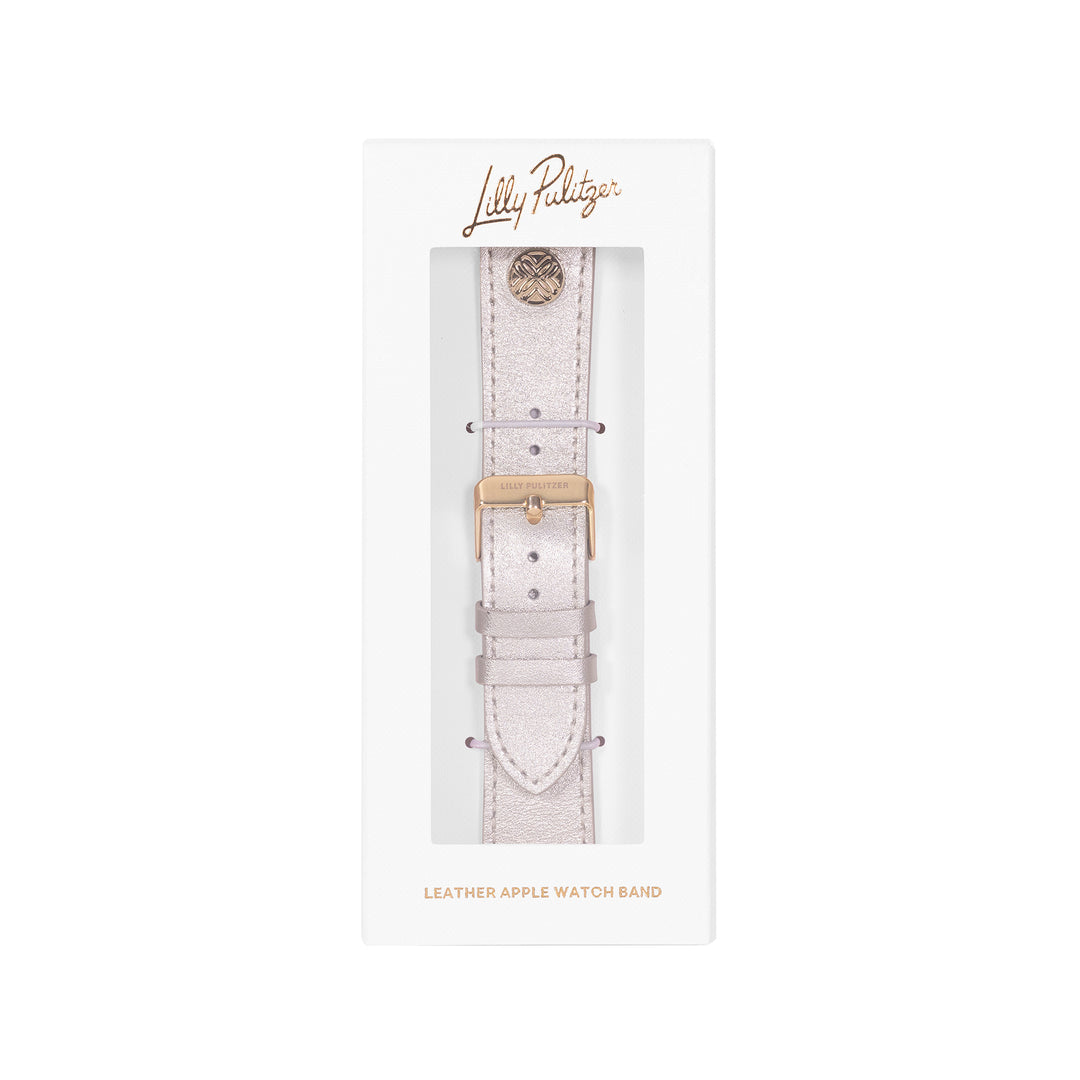 Gold Apple Watch Band by Lilly Pulitzer