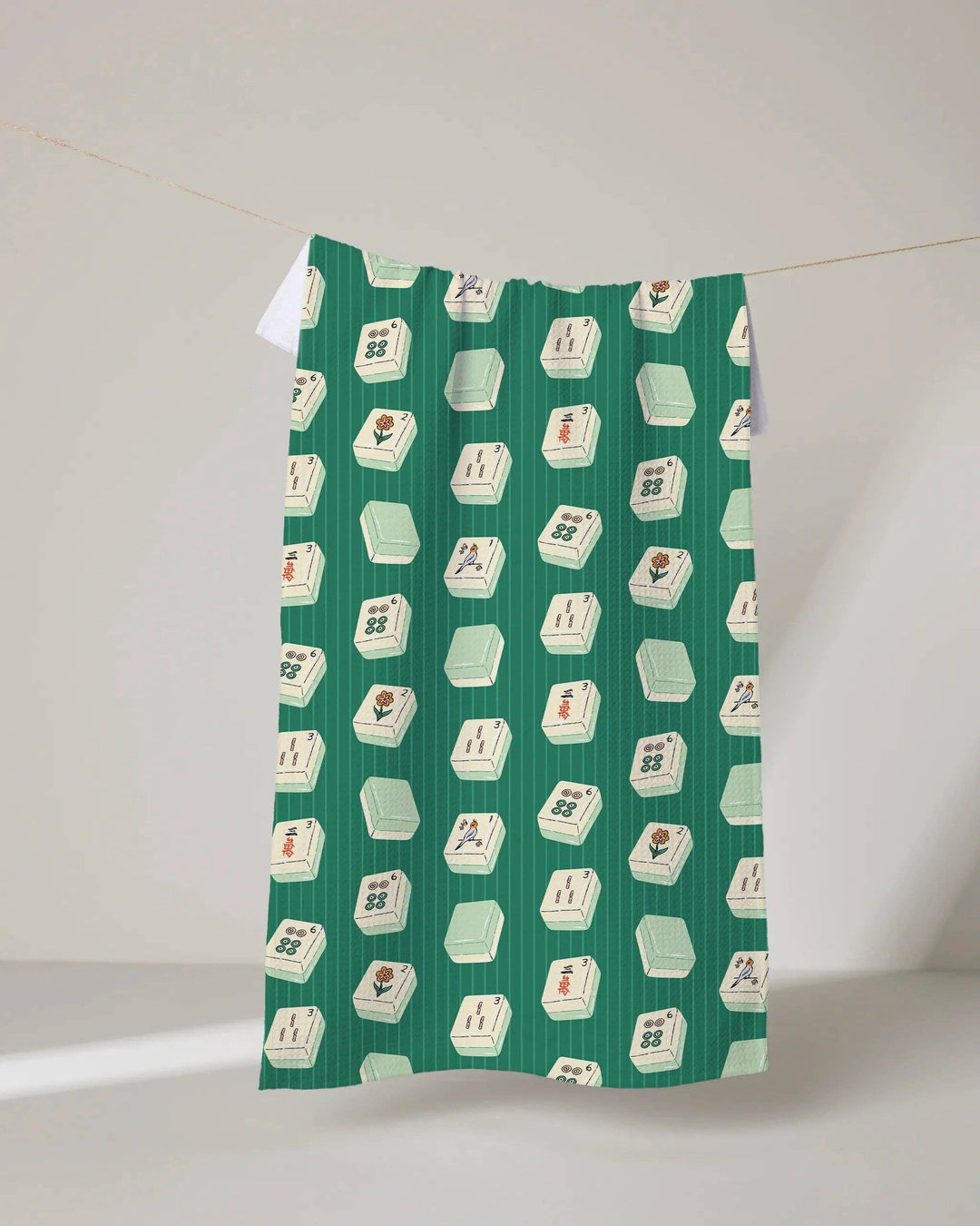 Tile Flow Tea Towel by Geometry