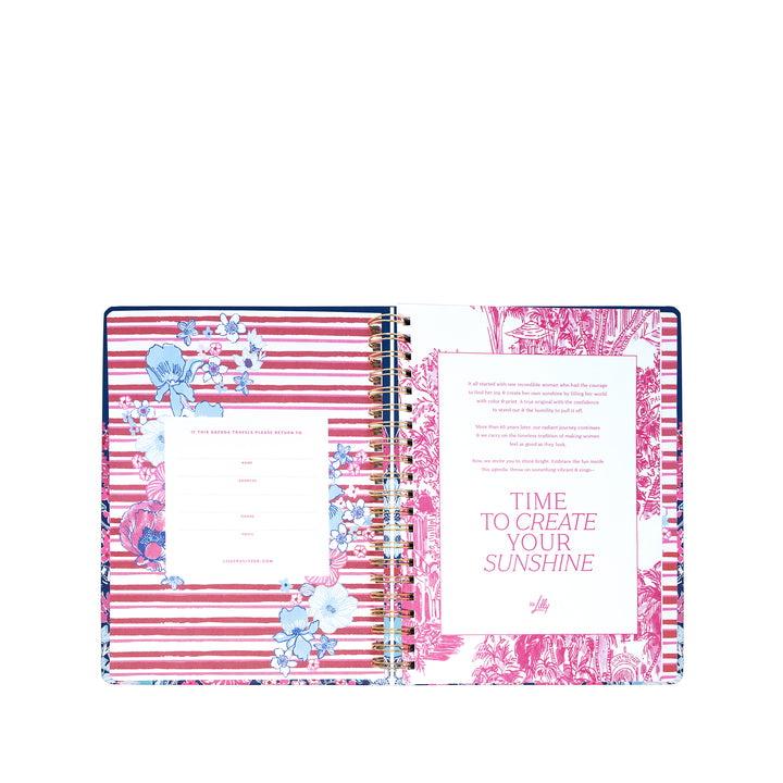 17 Month Jumbo Agenda by Lilly Pulitzer - In All Her Glory