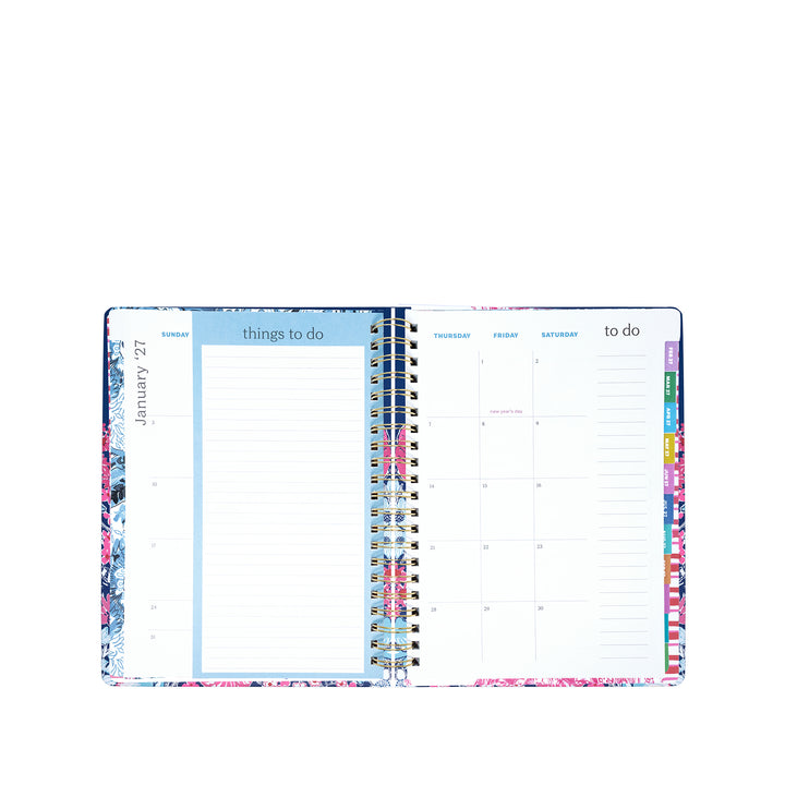 17 Month Jumbo Agenda by Lilly Pulitzer - In All Her Glory