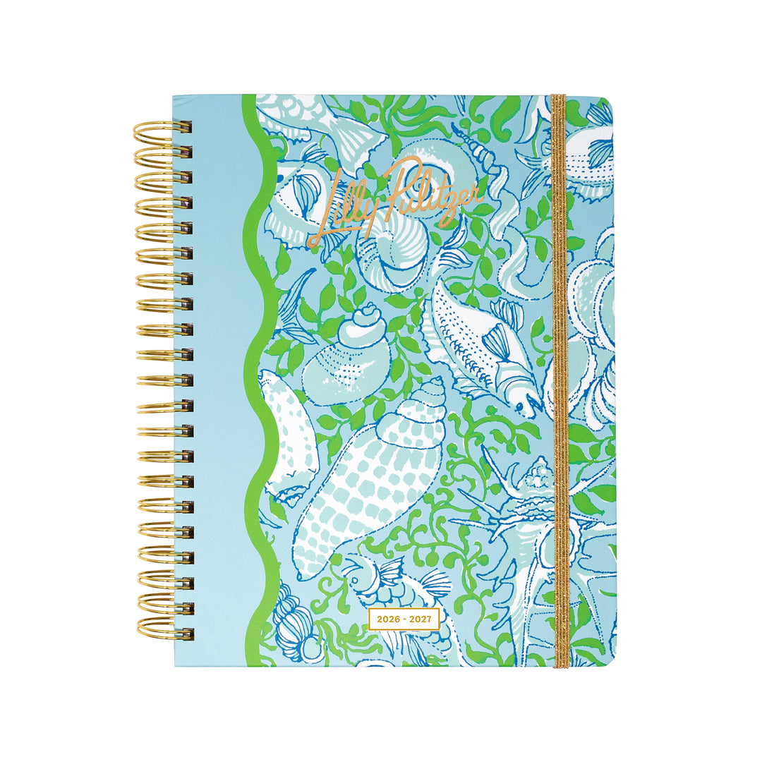 17 Month Jumbo Agenda by Lilly Pulitzer - Throw Me a Line