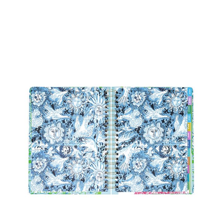 17 Month Jumbo Agenda by Lilly Pulitzer - Throw Me a Line