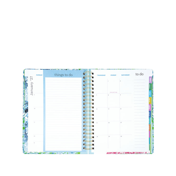 17 Month Jumbo Agenda by Lilly Pulitzer - Throw Me a Line