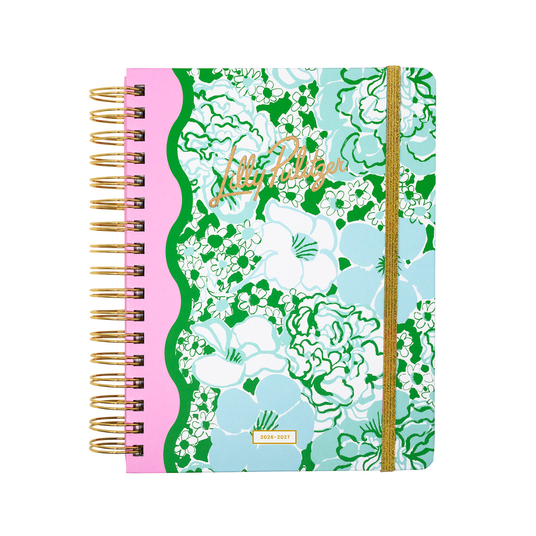 17 Month Large Agenda by Lilly Pulitzer - Mint Condition Burst of Joy