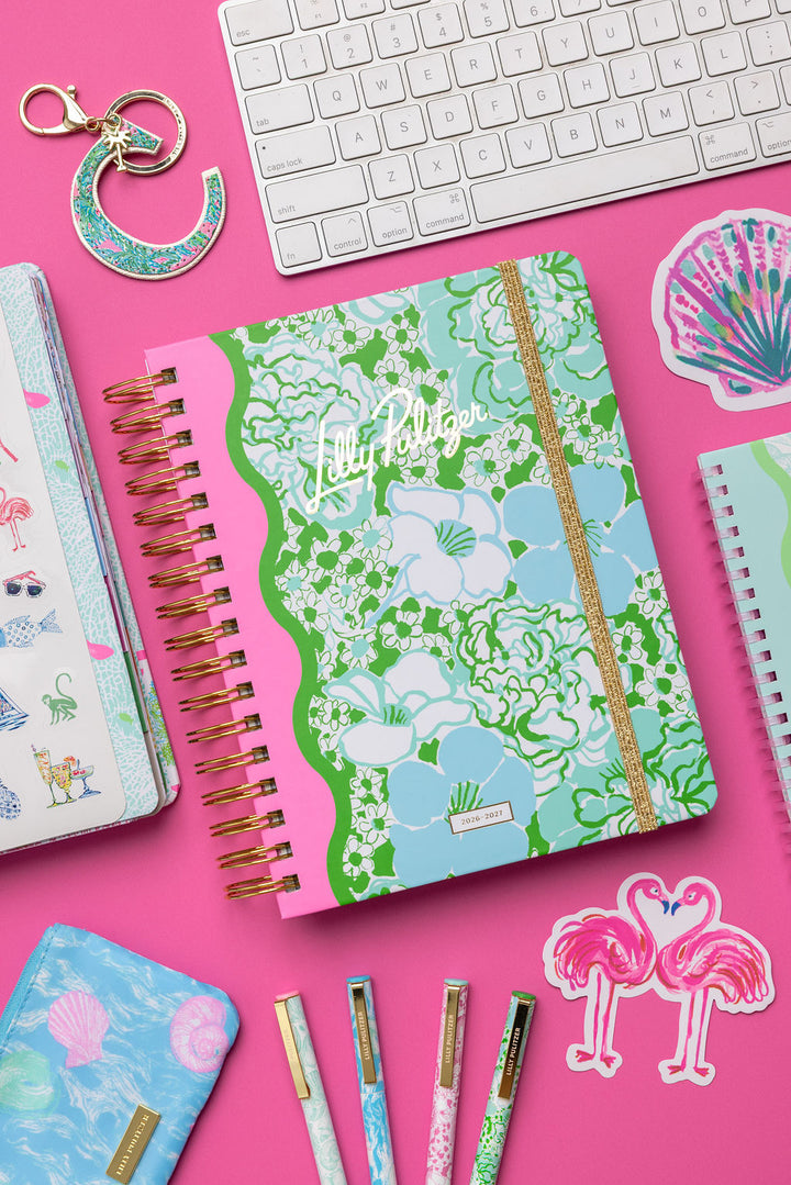 17 Month Large Agenda by Lilly Pulitzer - Mint Condition Burst of Joy