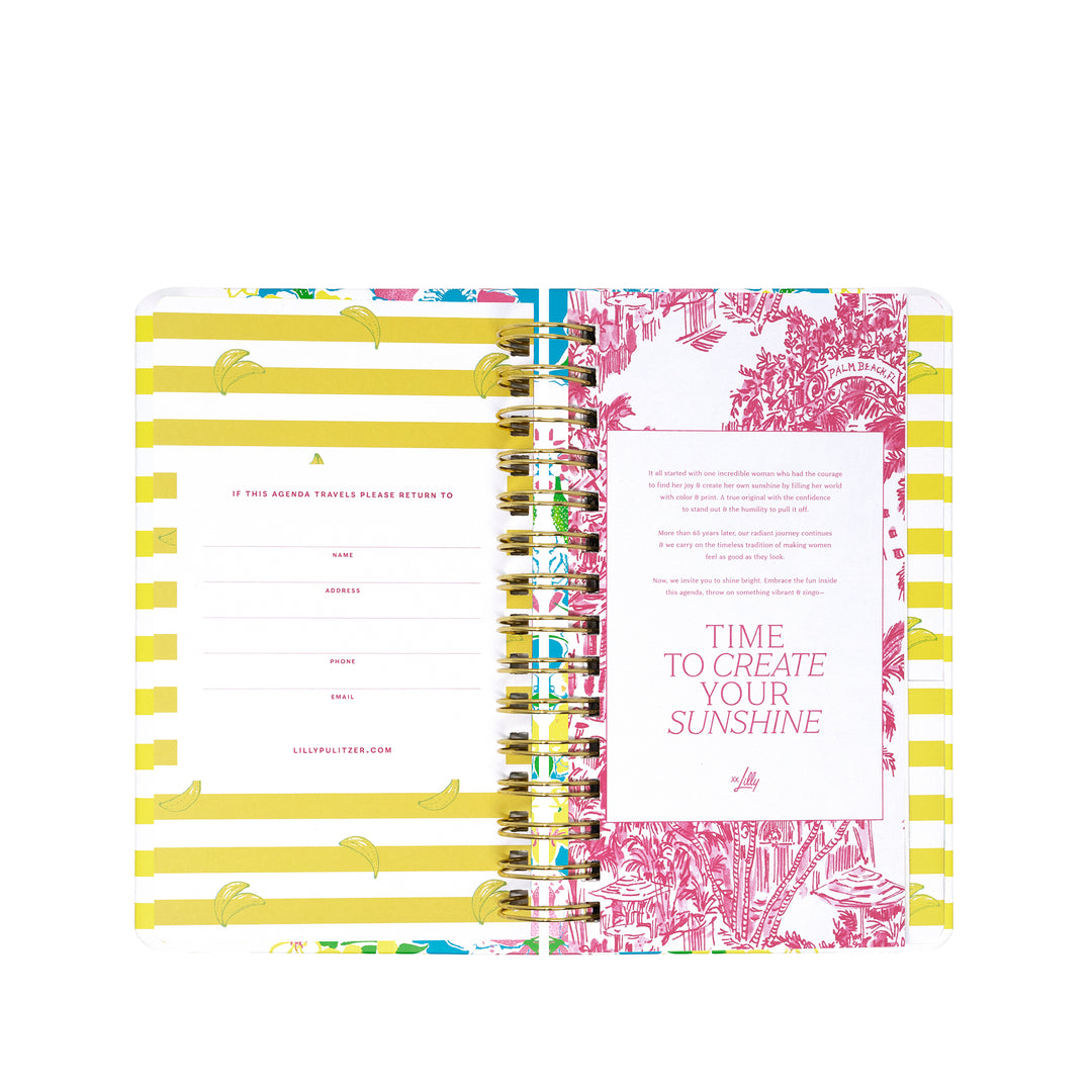 17 Month Medium Agenda by Lilly Pulitzer - Lovely Lilly