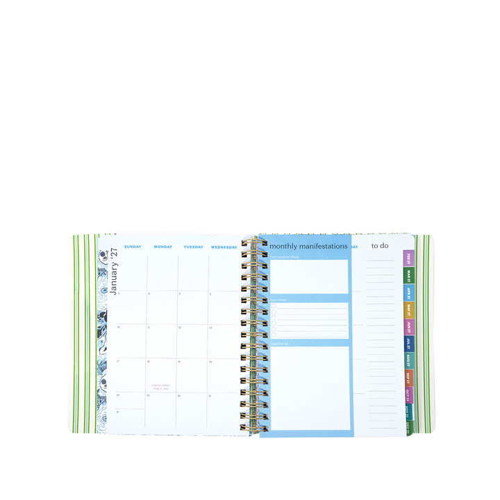 17 Month Soft Cover Planner by Lilly Pulitzer - Mint Condition Burst