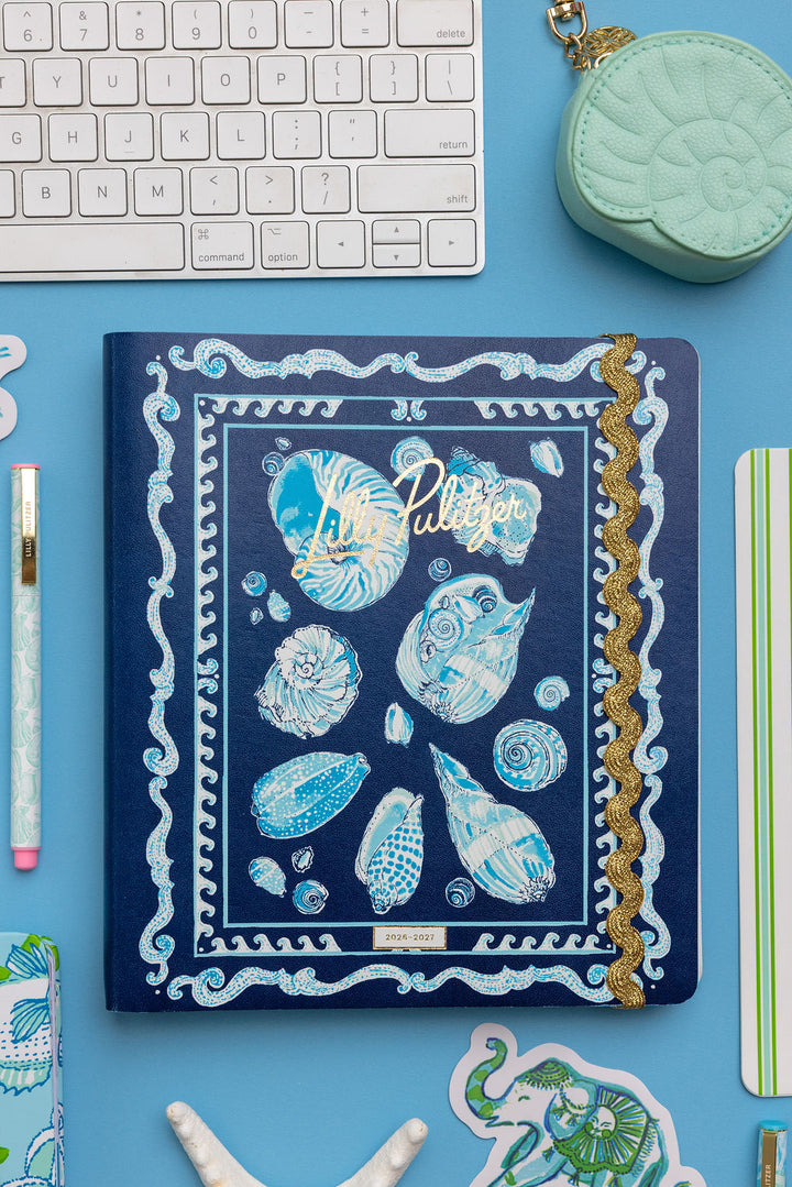 17 Month Soft Cover Planner by Lilly Pulitzer - Shell Shine
