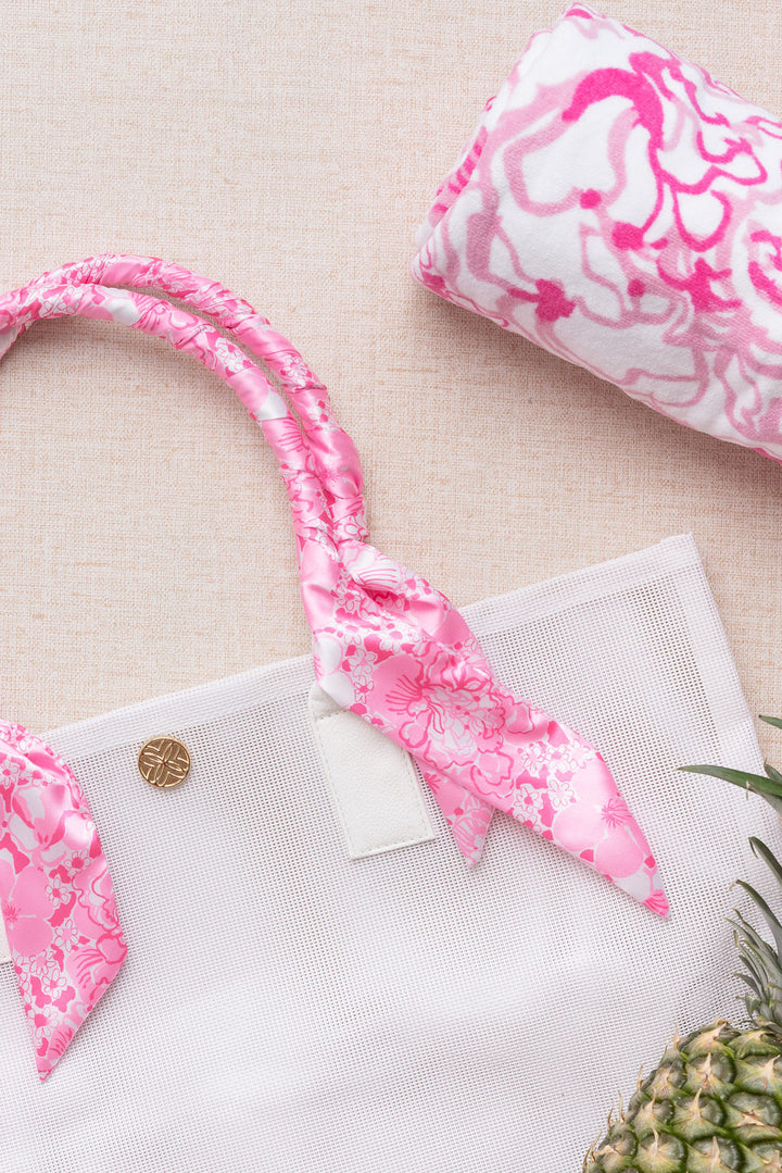 Beach Bag by Lilly Pulitzer - Conch Shell Pink Burst of Joy
