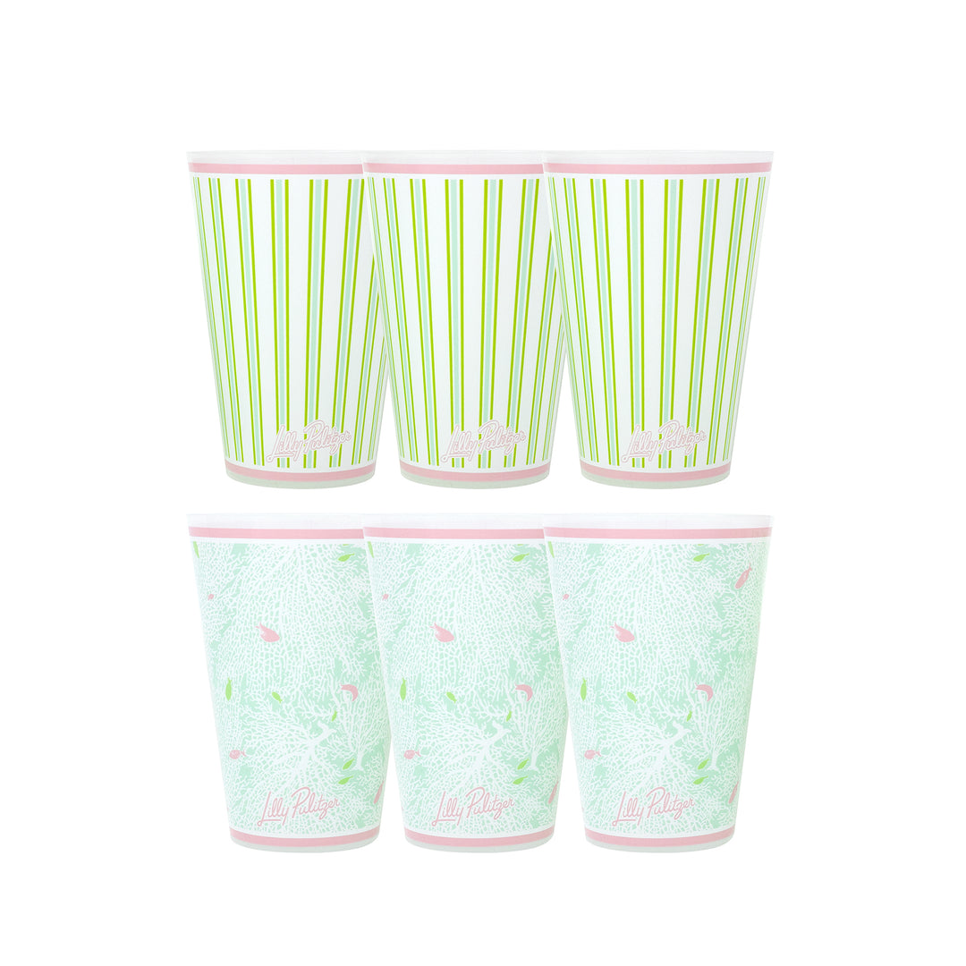 Pool Cup Set by Lilly Pulitzer - Fantastical for Home