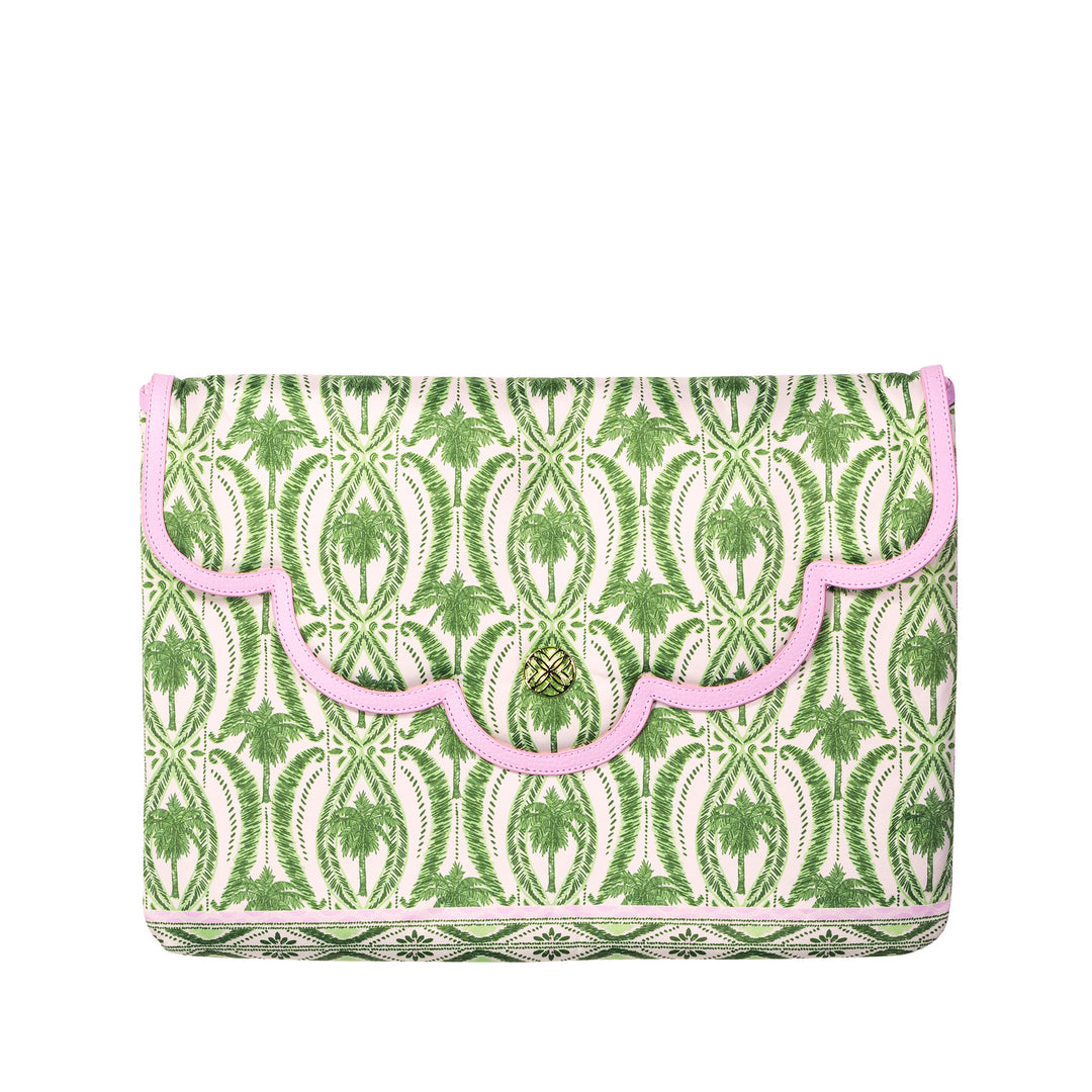 Laptop Sleeve by Lilly Pulitzer - Textured Palm Stripe