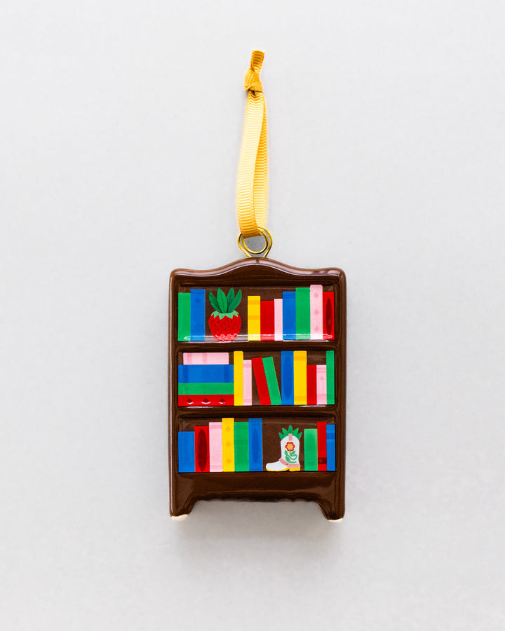 'So Many Books, So Little Time' Bookshelf Ornament