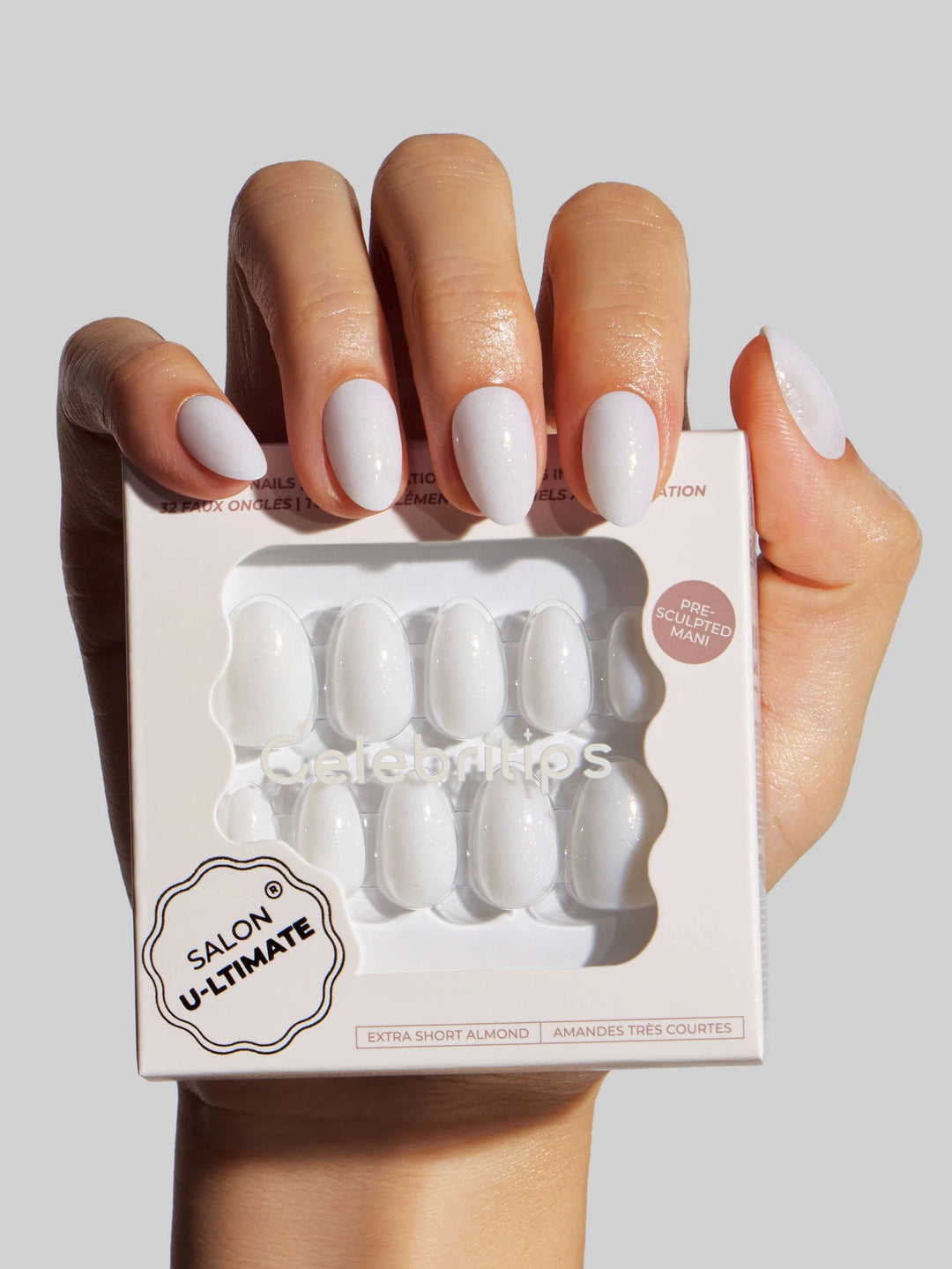 Sugar Bunny (Extra Short Almond) Press-On Nails by Celebritips