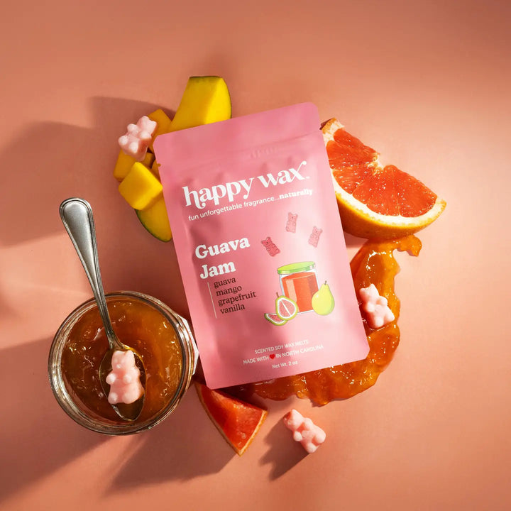 Happy Wax Soy Melts 2 Oz Bag - Guava Jam