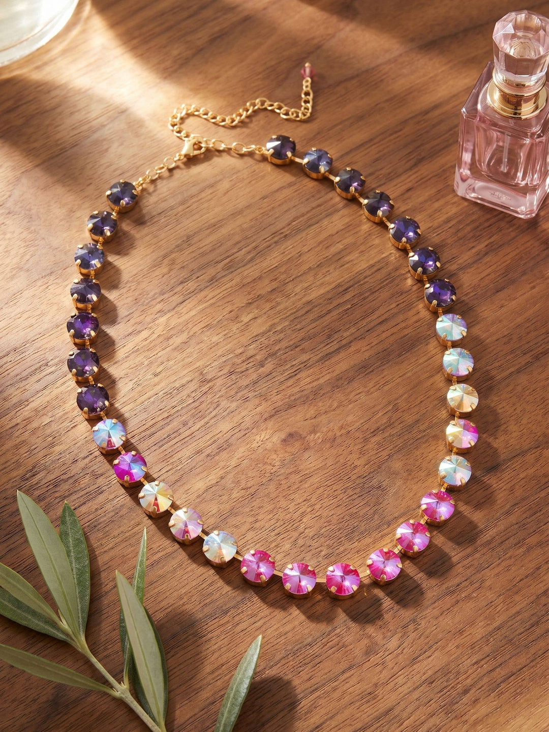 Mara Tennis Necklace - Red by Sorrelli