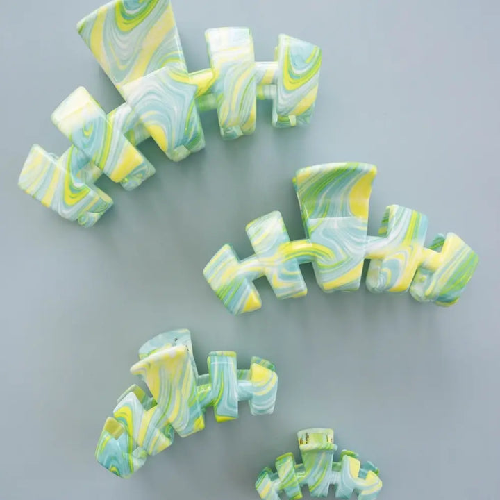 Large Teleties Claw Clip - By the Sea Shore