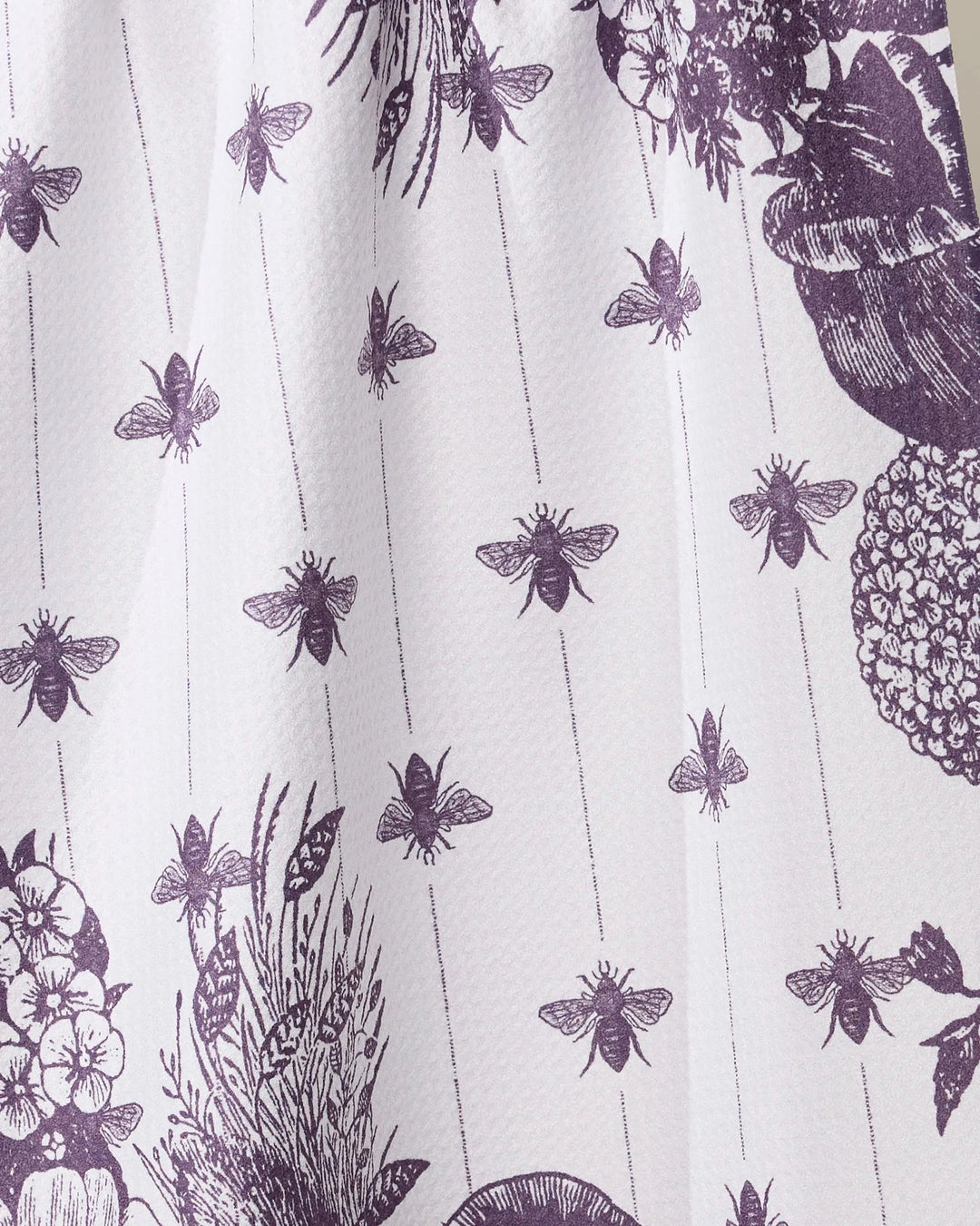 Abeilles Noires Tea Towel by Geometry