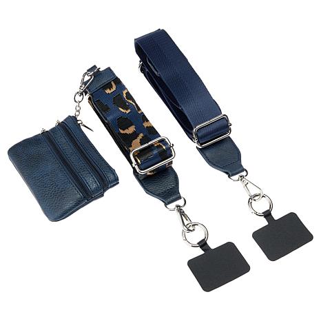 JULY PREORDER: Clip & Go - Pack of 2 (Navy Leopard/Navy Solid) by Save The Girls (Ships in 2-3 Weeks)