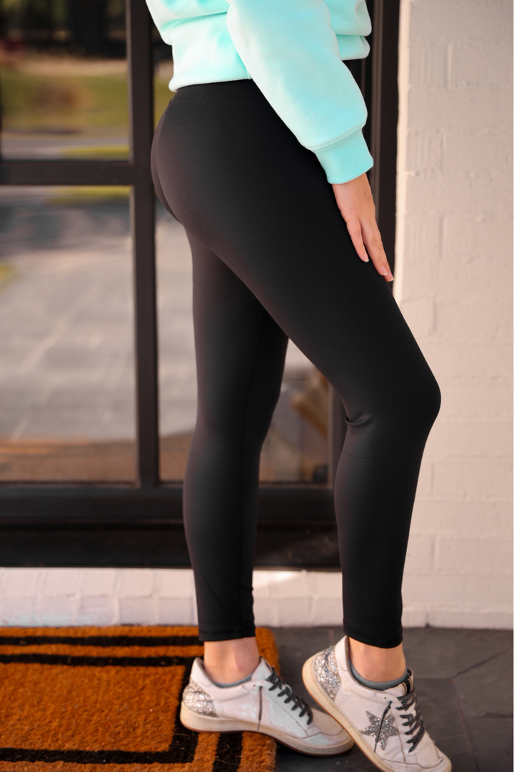 Compression Leggings- Black By Jess Lea