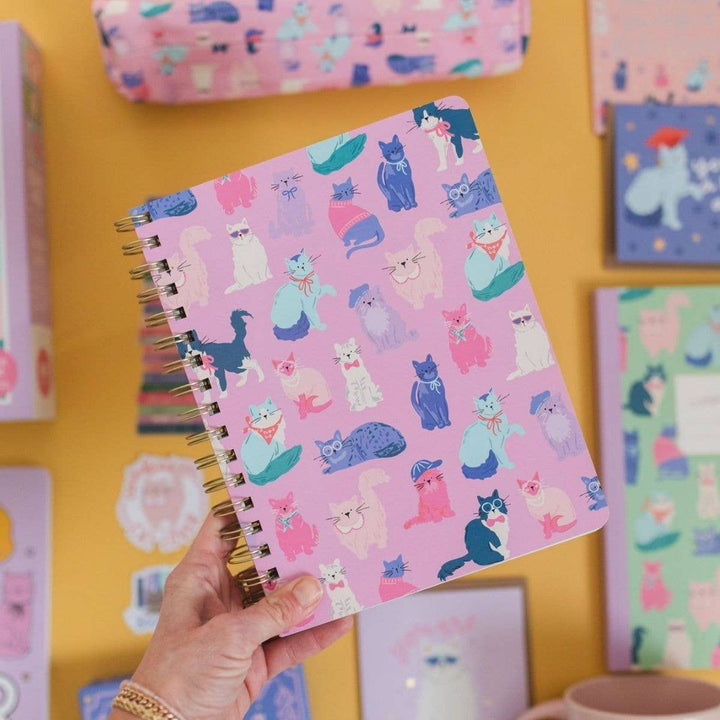 Cool Cats Spiral Notebook