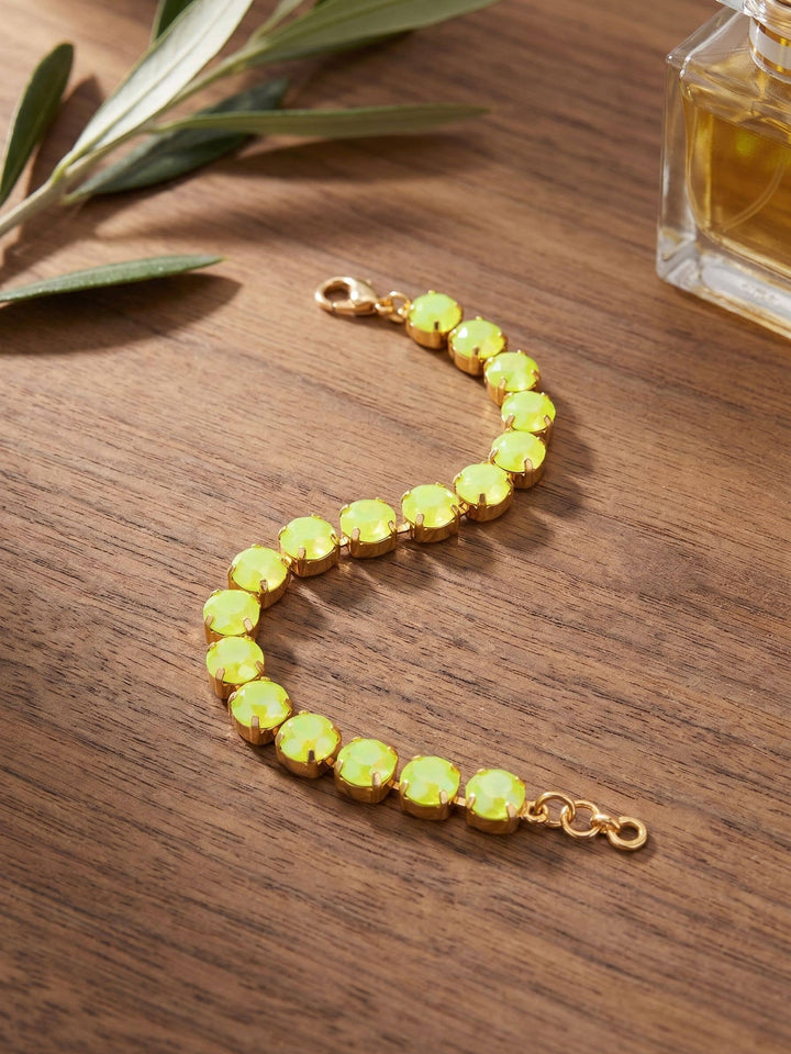 Sienna Tennis Bracelet - Yellow by Sorrelli