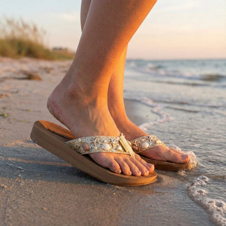 A Walk Down the Aisle Sandals by Tidewater