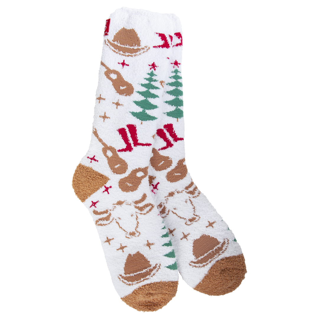 Iconic Christmas Cozy Crew Socks by World's Softest Socks