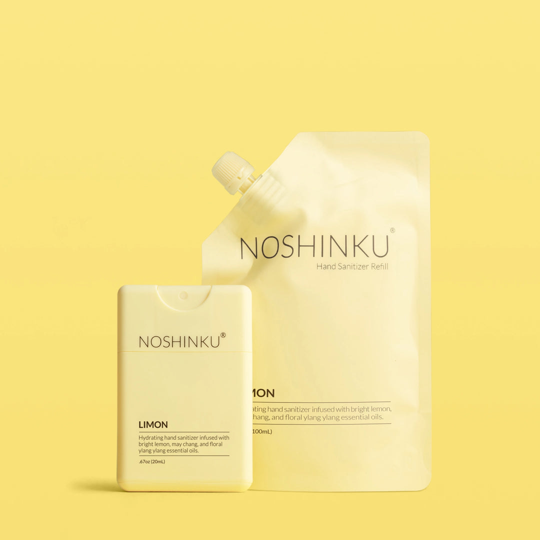Moisturizing Hand Sanitizer Refill Set - Lemon Ylang-Ylang by Noshinku