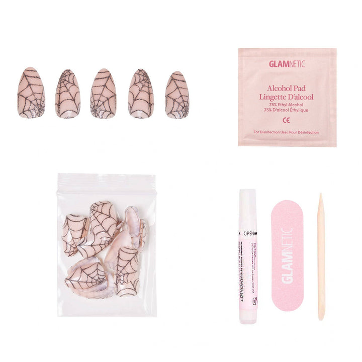 Lady Web Press-On Nails by Glamnetic