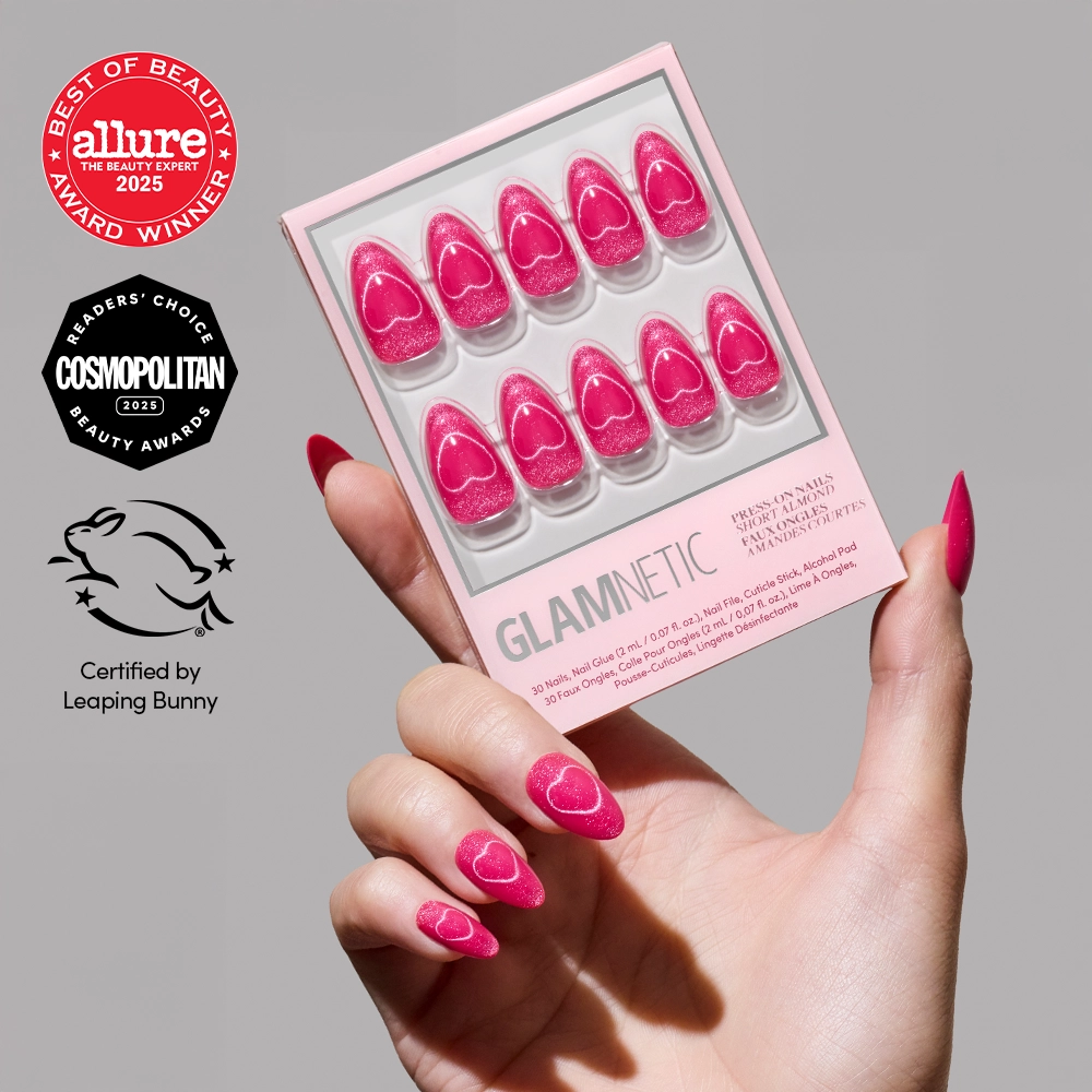 Press-On Glamnetic Nails - Text Me Back