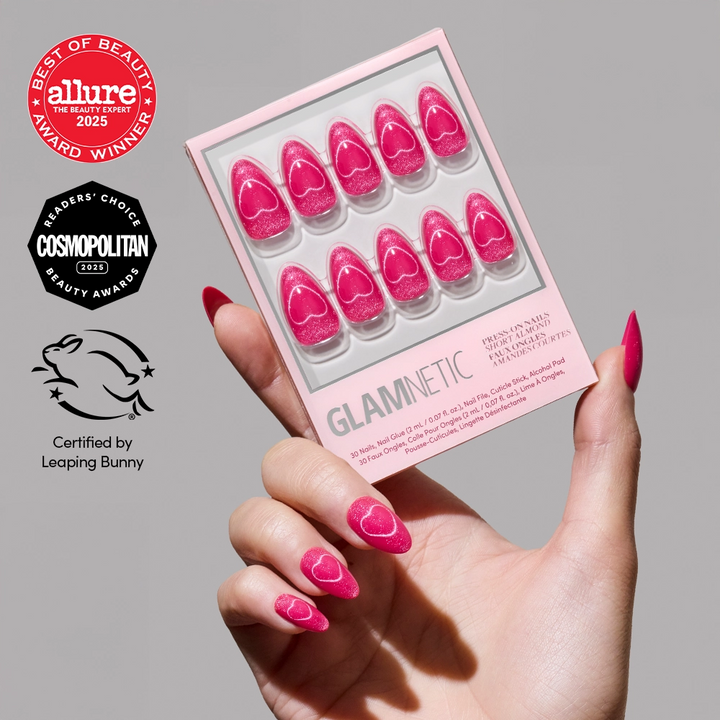Press-On Glamnetic Nails - Text Me Back