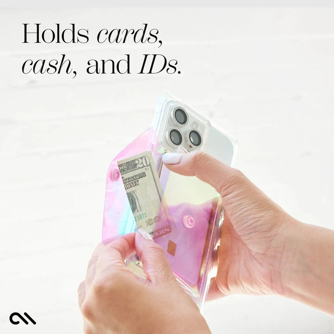 PREORDER: Magsafe Phone Snap Wallet - Soap Bubble by Case-Mate (Ships in 2-3 Weeks)