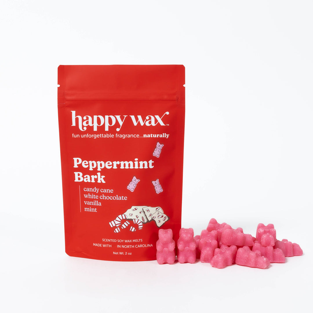 Happy Wax Soy Melts 2 Oz Bag - Peppermint Bark