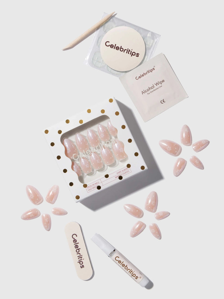 First Snowfall Press-On Nails by Celebritips