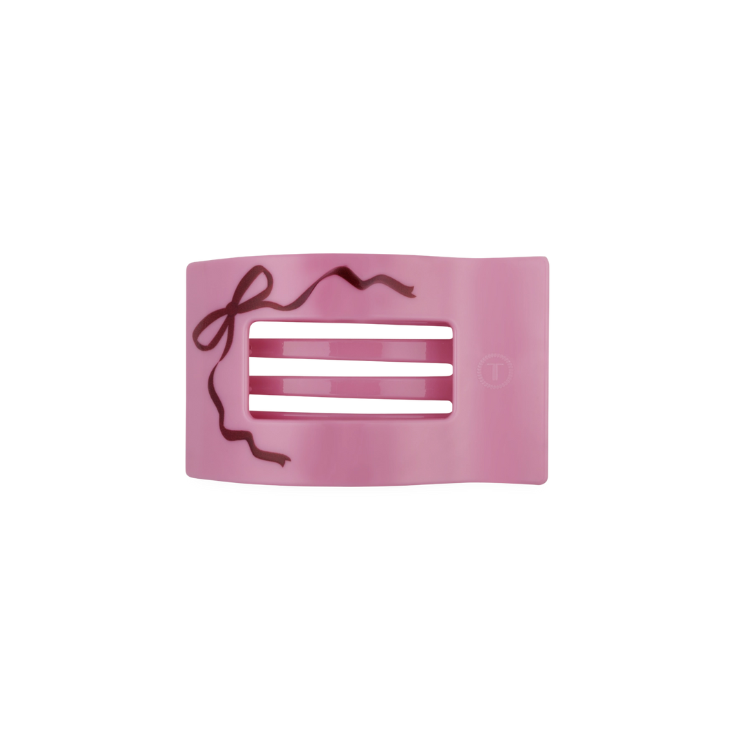 Small Teleties Flat Rectangle Clip - Just Add a Bow