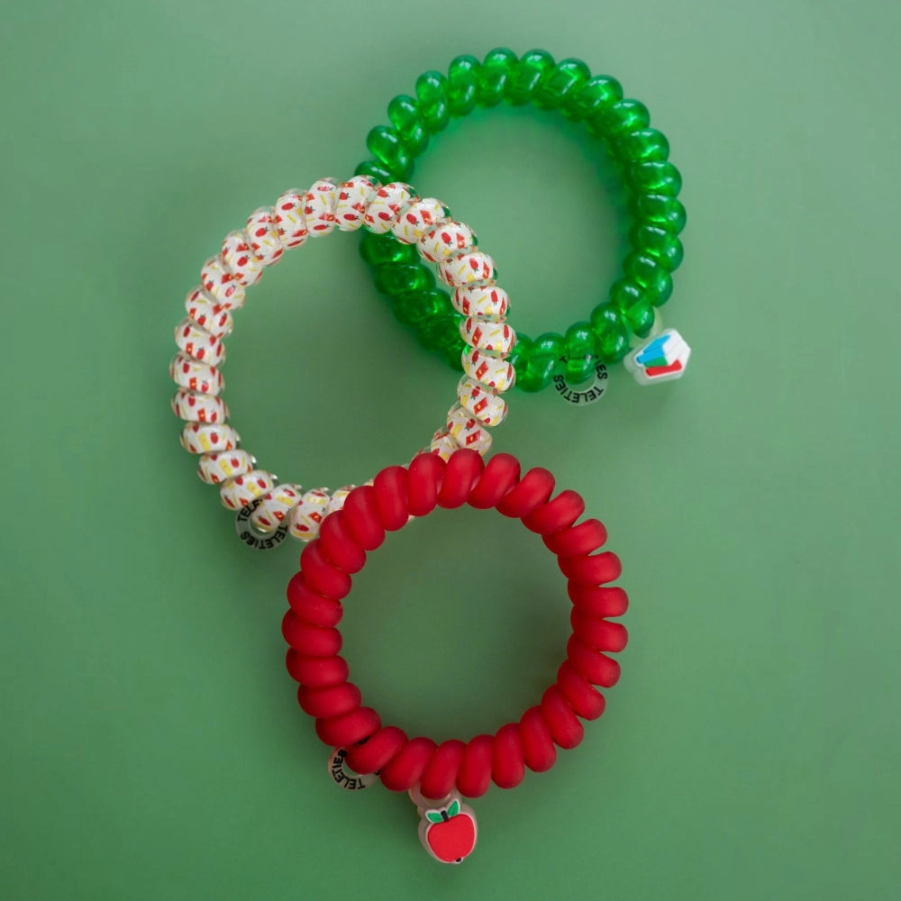 Teleties Hair Tie - Large Band Pack of 3 - School Days (Ships Next Week)