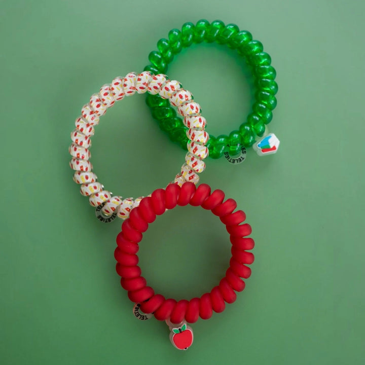 Teleties Hair Tie - Large Band Pack of 3 - School Days (Ships Next Week)