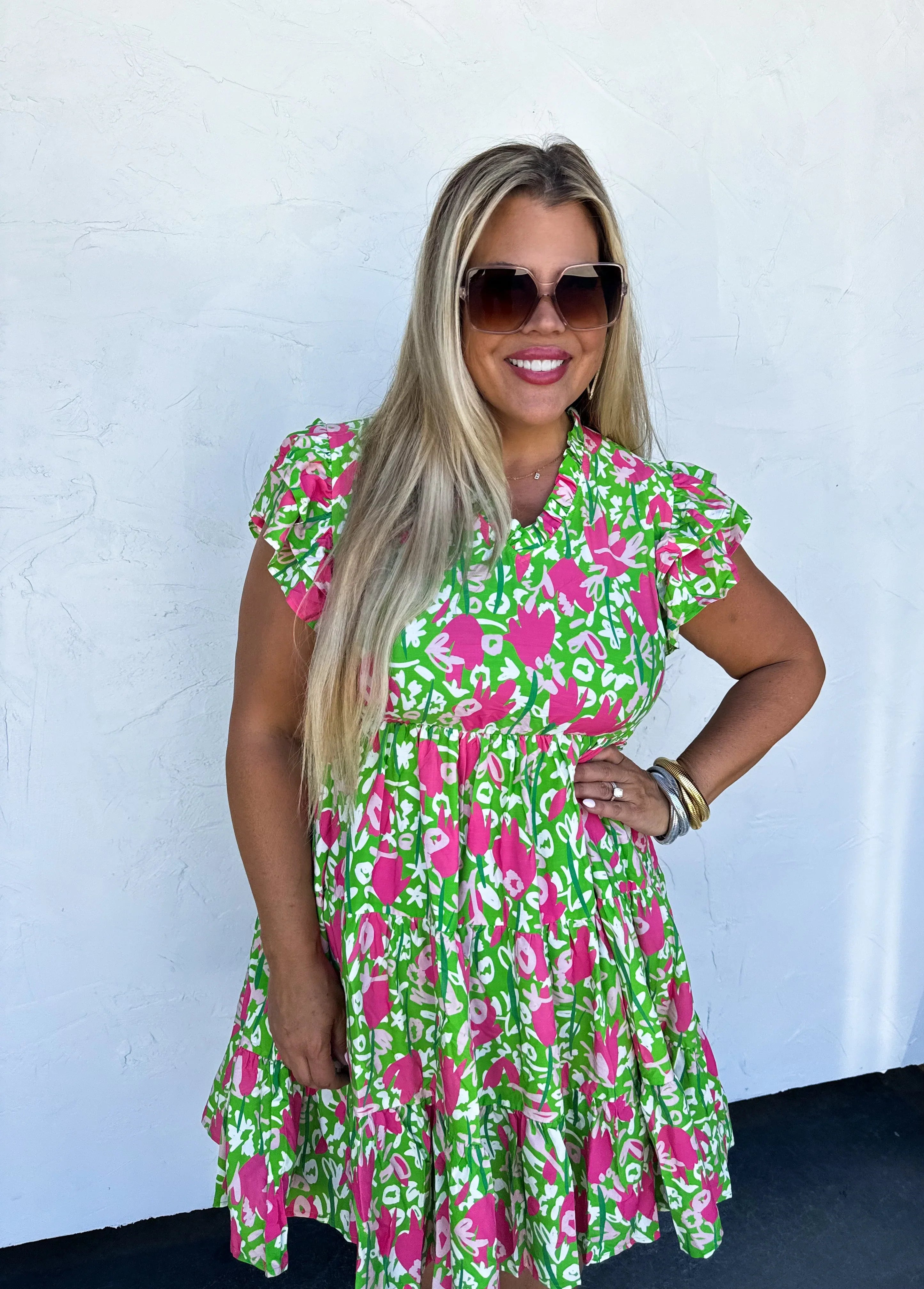 PREORDER: Luciana Floral Dress (Ships Early July)