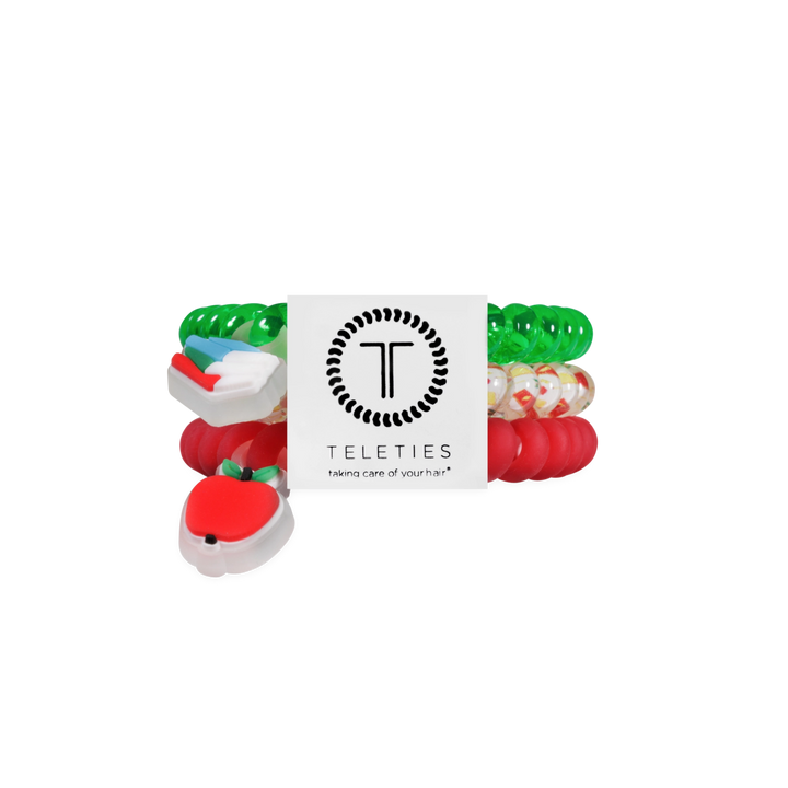 Teleties Hair Tie - Small Band Pack of 3 - School Days (Ships Next Week)